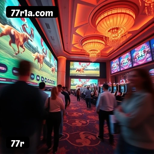 Experiência Luxuosa de Casino no 77r: Jogos Premium e Dealers